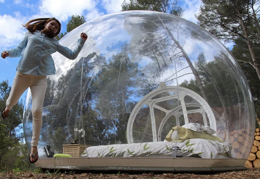 big clear bubble tent
